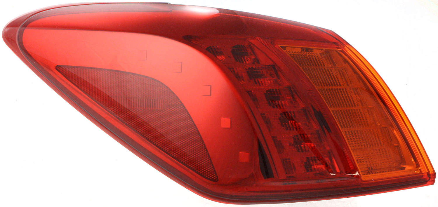 Tail Light Compatible With 2009-2010 Nissan Murano Left Driver With bulb(s)