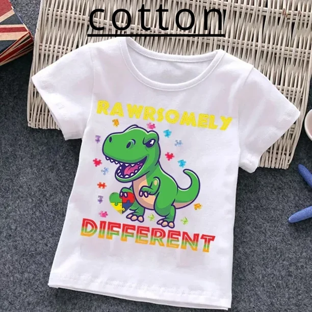 Ropa Niño Dinosaurios Pack 4 Camisetas Jurassic World Para Niño