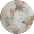 thumbnail image 2 of Addison Rugs Mayfield Premium Machine Washable Transitional Abstract Paprika Round Rug, 8' x 8', 2 of 6