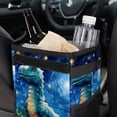 thumbnail image 6 of Starry Dinosaur Car Trash Can Mini Trash Can, Foldable with Lid, Leak-Proof, Hanging Storage Bag, 6 of 6
