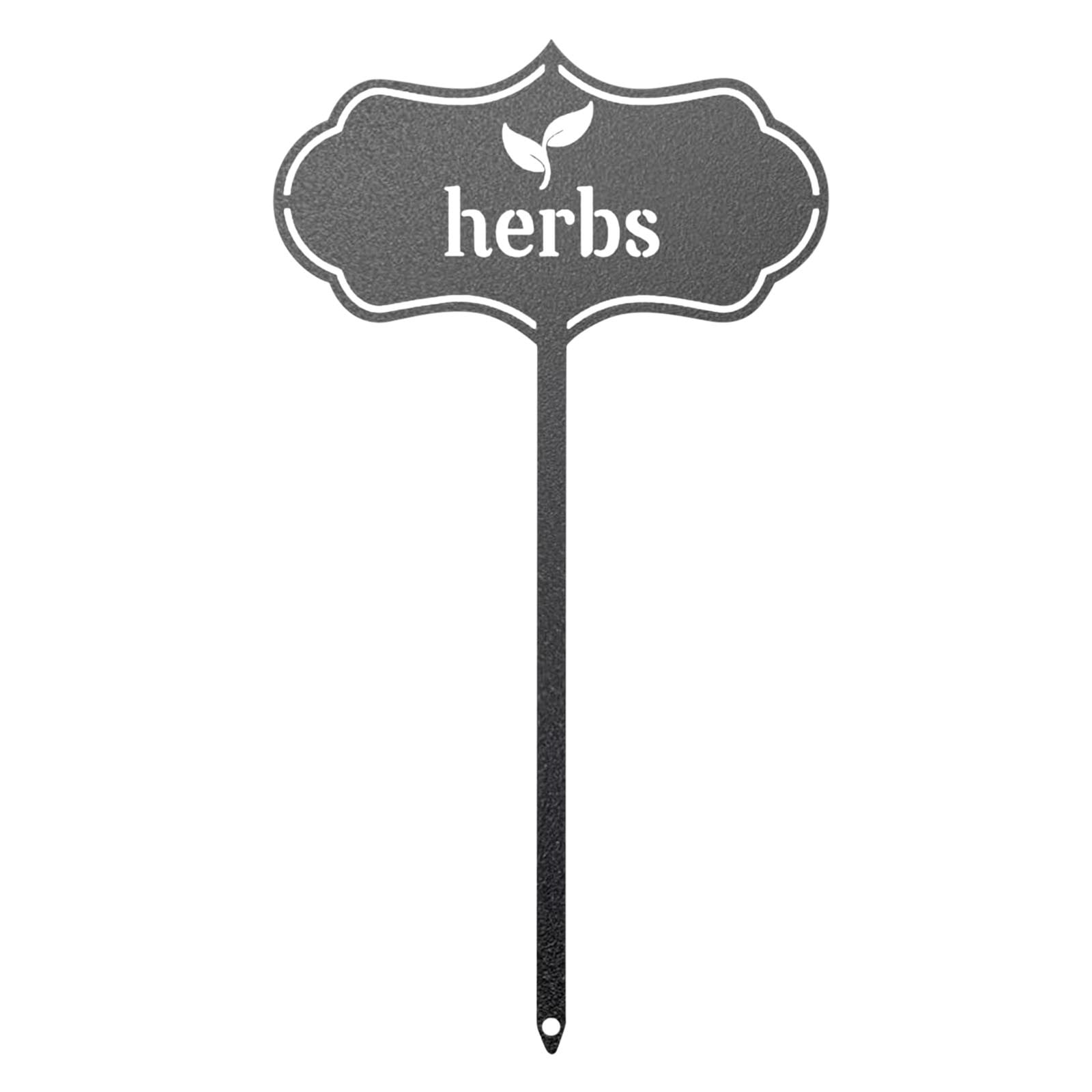 Womail Metal Seed And Plant Markers - Indoor Outdoor Seed And Plant Garden Stakes - Stylish Fruit And Vegetable Seed Tags - Durable Plant Labels For ...