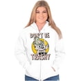 thumbnail image 3 of Woodsy Owl Don't Litter Retro Cartoon Zip Up Hoodie Men's Women's Brisco Brands X, 3 of 6