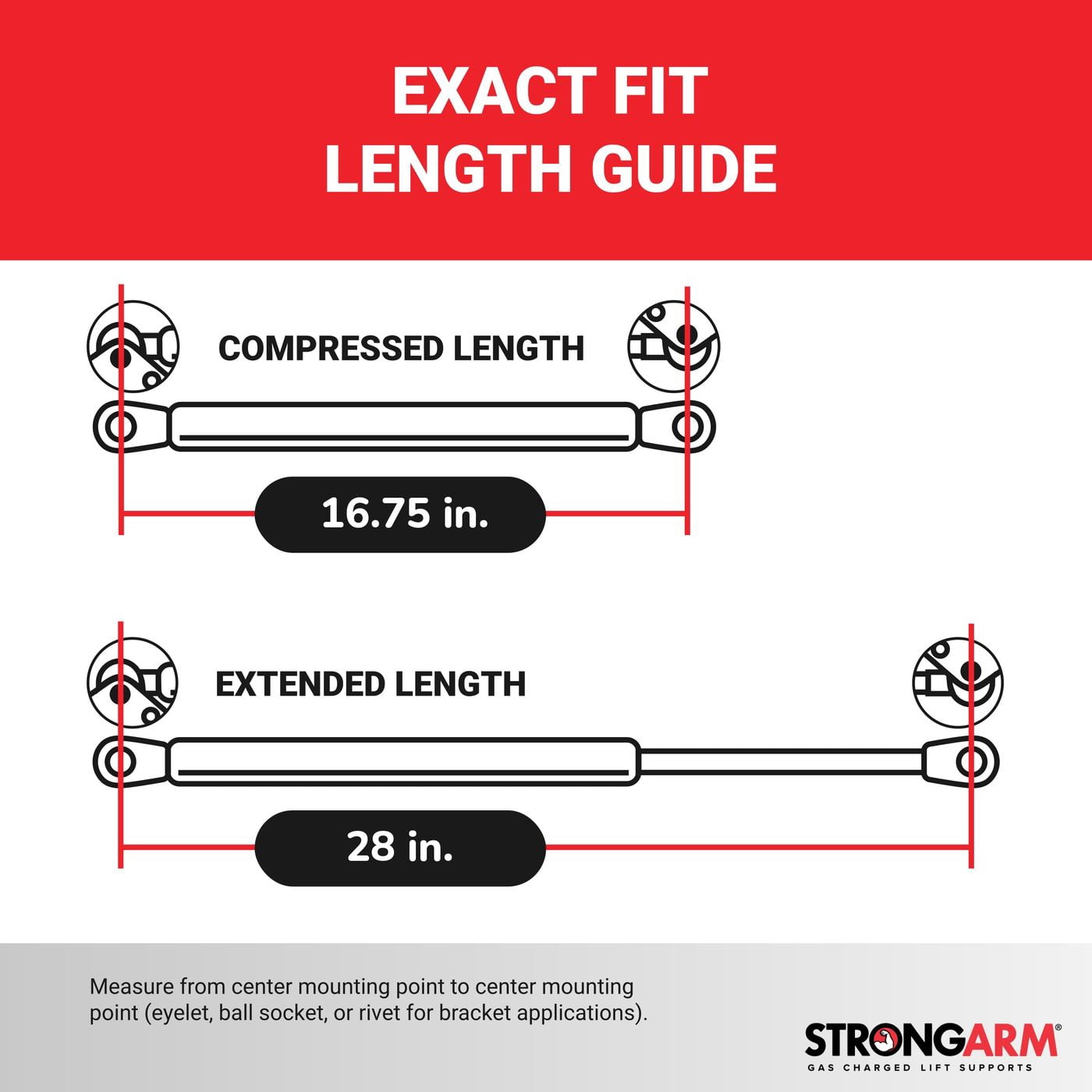Strong Arm 6944 Universal Lift Support