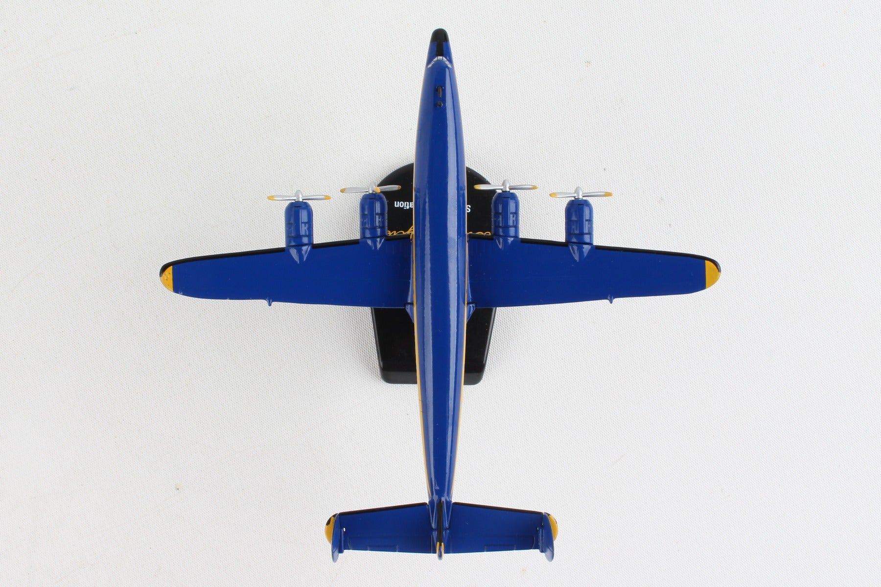 Lockheed L-1049G Super Constellation Commercial Aircraft "Blue Angels" US Navy 1/300 Diecast Model Airplane by Postage Stamp