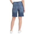 thumbnail image 3 of Wrangler Women's Denim Shorts - Blue - Size 6, 3 of 3