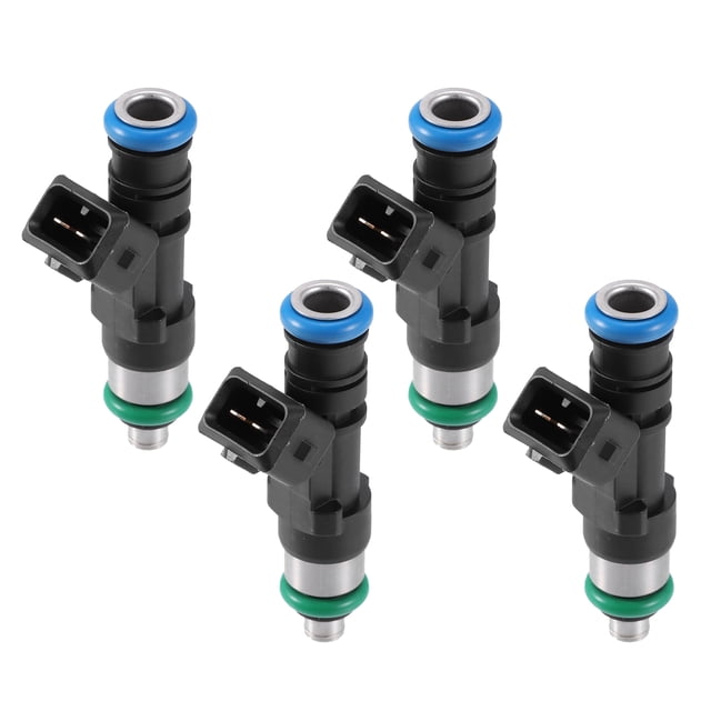 Inyector de Combustible Unique Bargains 4uds 0280158254 AE8E9F593AA para Ford Fiesta 1.6L