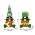 TWCTUWEN 2024 Yard Statues Outdoor And Garden St. Patric Day Ornament