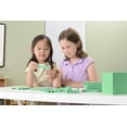 thumbnail image 3 of Set de 50 unidades de espuma verde Base Ten Blocks hand2mind para niños, 3 of 8