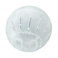 thumbnail image 1 of DOLITY Dwarf Hamster Exercise Ball Cute 4 inch Transparent Running Wheel for Increasing White, 1 of 9