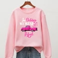 thumbnail image 4 of Moda mujer casual manga larga o-cuello impreso damas sudaderas tops Pompotops gfhjh1244, 4 of 6
