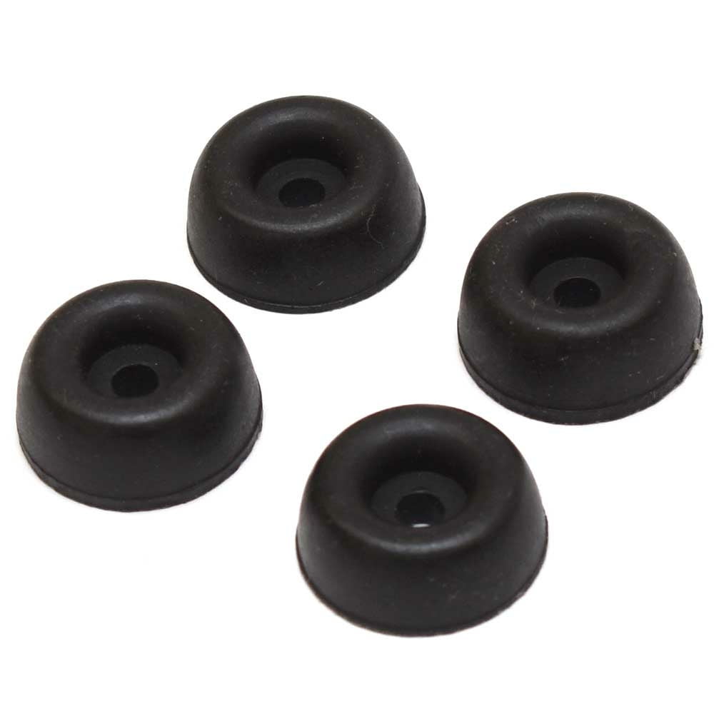 Boat Windshield Bumpers 1039239 1 x 3/8 Inch Rubber Black (Set of 4