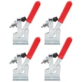 thumbnail image 2 of Toggle Clamp, Straight Shank Quick Clamp, Simple Operation 4Pcs For Welding Processing Vehicle Manufacturing, 2 of 8