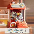 thumbnail image 4 of Doll Machine Kids Coin Operated Game Play Mini Claw Catch Toy Crane Machines Music Doll, 4 of 4