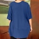 thumbnail image 5 of Sudaderas con capucha para mujer,Cárdigan de talla grande, suéter informal abierto por delante para mujer, manga corta, mezcla de poliéster y elastano, para usar en casa, sopatenor, 5 of 9