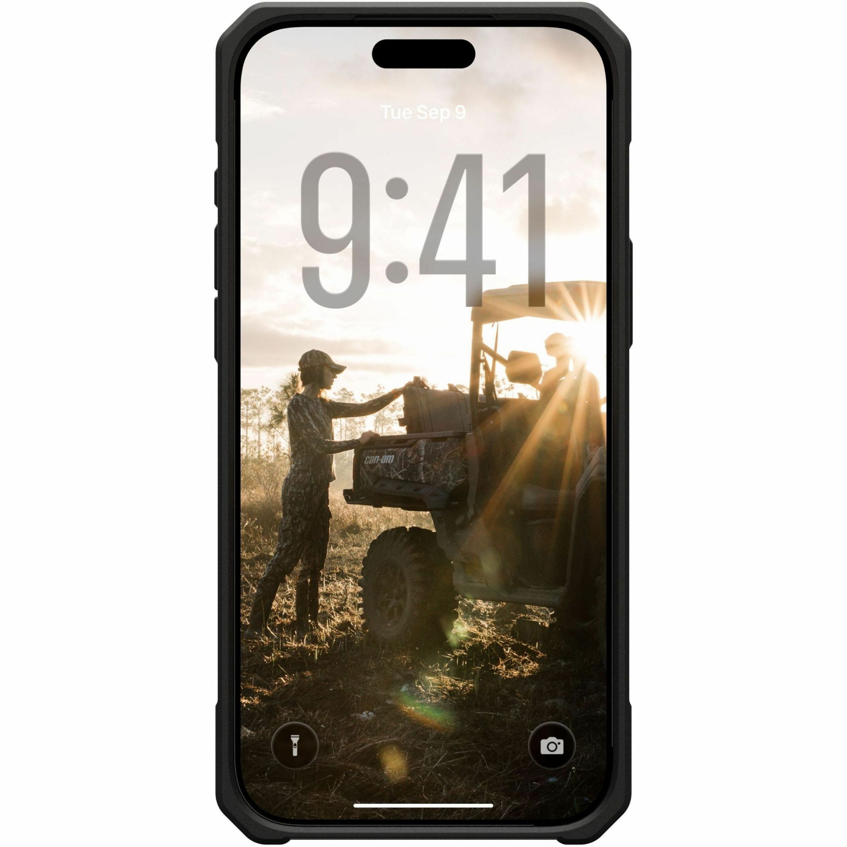 UAG iPhone 17 Pro Max Case Monarch Pro - Compatible with MagSafe Military Grade Protective Cover, Kevlar Black