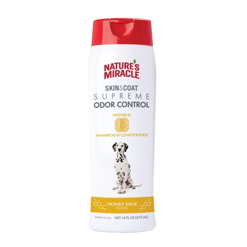 Nature's Miracle Supreme OdorControl Oatmeal Dog Shampoo & Conditioner