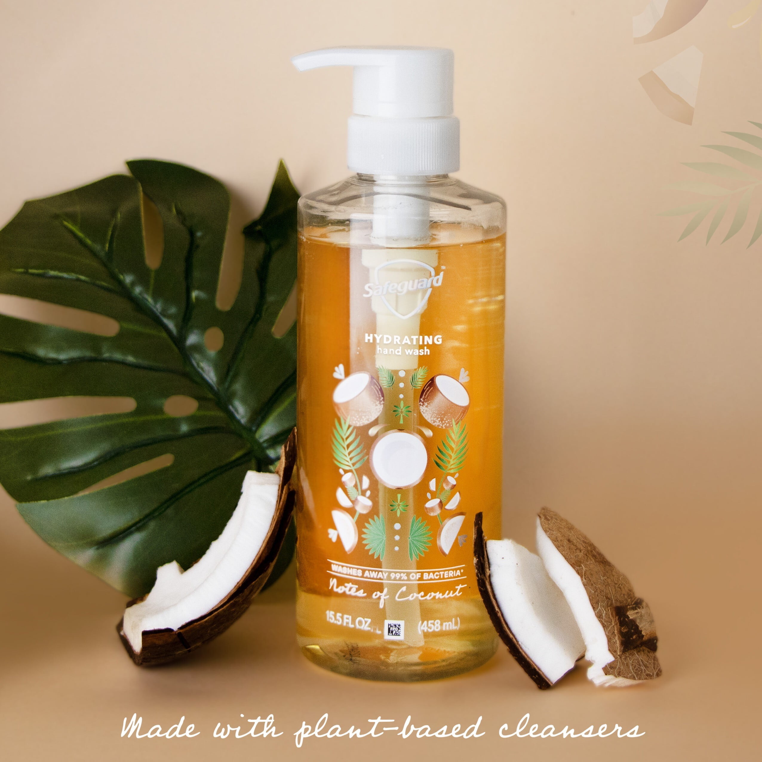 Safeguard Hand Wash Twin Pack, 15.5 fl oz, Notes of Lavender & Notes of Coconut