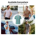 thumbnail image 5 of Sikiie Funny Chicken Print Men's Short-sleeved POLO Shirts, Button-down Shirts and T-shirts are Suitable for Vacation, Leisure and Business-3X-Large, 5 of 6