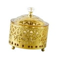 thumbnail image 1 of Tnarru Sugar Bowl Condiment Pot Canister Ornament Decorative, European Storage Jar Sugar Container for Coffee Bar Kitchen Countertop Gold, 1 of 8