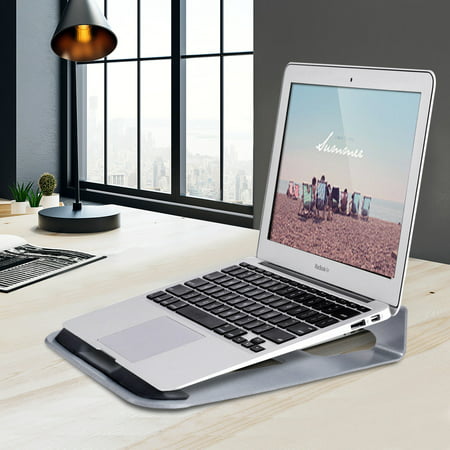 Gymax Lightweight Aluminum Laptop Stand Desk Holder 11 15 5