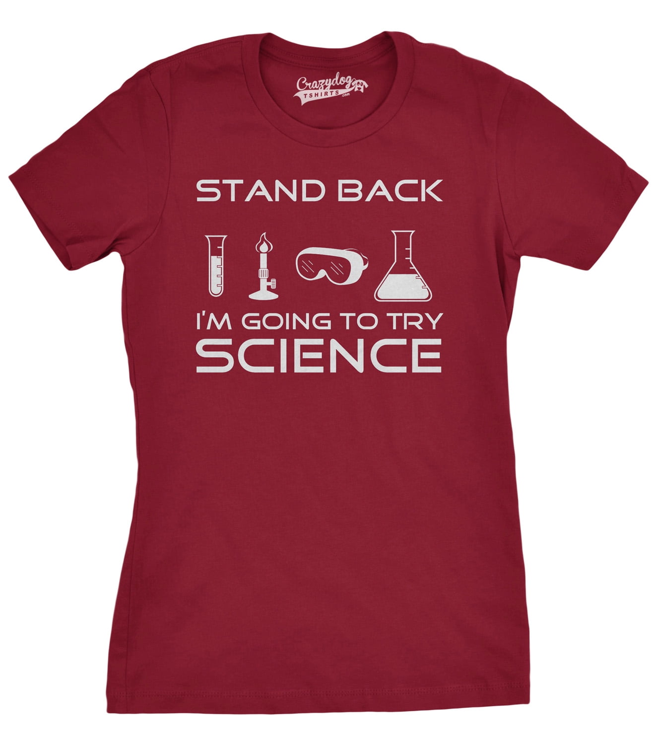 Stand Back I'm Going To Try Science Funny Nerdy Tee Geek Smart Hoodie Sweatshirt