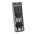 thumbnail image 2 of Hold'em Elastic "Double-Hold" Button Look with No Slip Pin Clip Closure Suspenders for Adult Men - Gray, 2 of 6