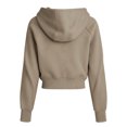 thumbnail image 6 of Hoodies for Women Solid Long Sleeve Sweatshirt Casual Zip Up Cropped Pullover Tops Fleece Lined Winter, 6 of 6