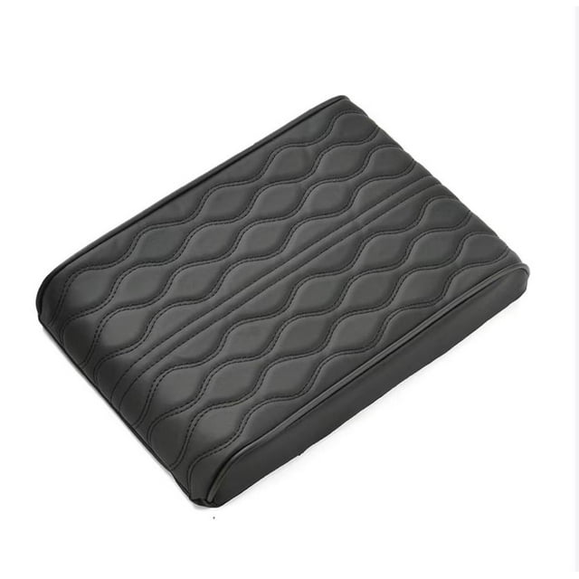 Auto Center Console Pad,Memory Cotton Car Armrest Box Pad,Universal Waterproof Armrest Seat Box Cover, Car Interior Accessories,Vehicle Armrest Cover Protector for Most Vehicle, SUV, Truck