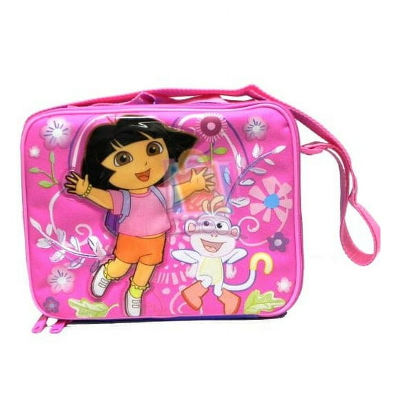 Lunch Bag - Dora The Explorer - w/Boots Kit Case New 822054