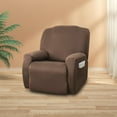 thumbnail image 1 of Fundas para sillones reclinables, Fundas para sofás, Fundas para sillones reclinables de poliéster, Fundas para sofás, Fundas para sillones reclinable Café Soledad funda reclinable, 1 of 10
