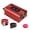 Red, variant on 1000W 2000W Modified Sine Wave Peak Power Inverter, 12V DC to 110V AC Car Inverter with Dual USB & AC Outlets, LCD Display for RV, Truck, Camping, Travel Black