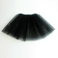 thumbnail image 3 of Girls Ballet Tutu Skirt Soft Tulle Dance Costume Elastic Waist Lightweight Fluffy Layered Skirt for Performance Party Dress Up, 3 of 7