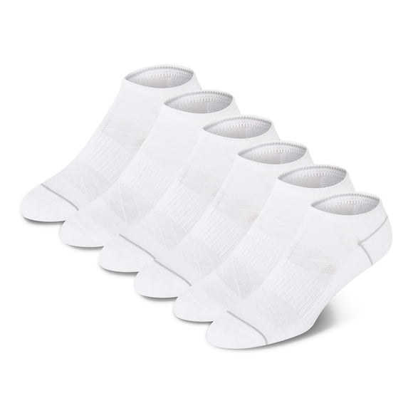 Calcetines Champion para mujer, cojín, corte bajo, paquete de 6