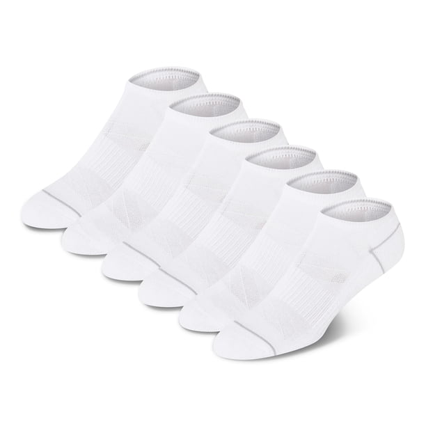 Calcetines Champion para mujer, cojín, corte bajo, paquete de 6