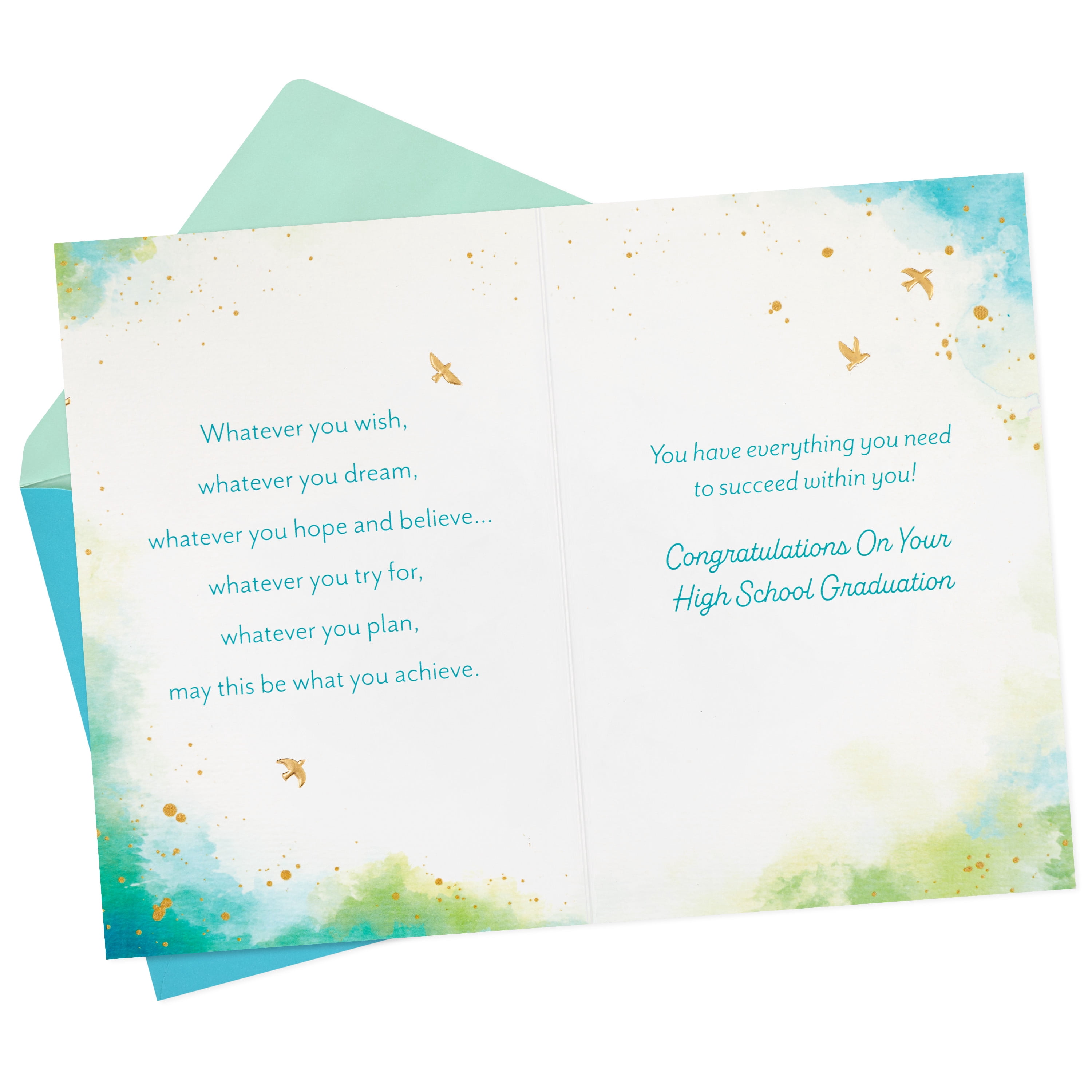 Hallmark High School Graduation Card (Believe in Yourself)