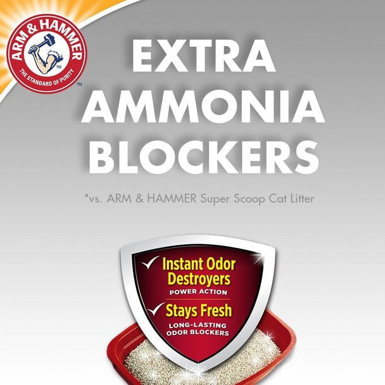 Arm & hammer clumping litter ultra last hot sale 40lb