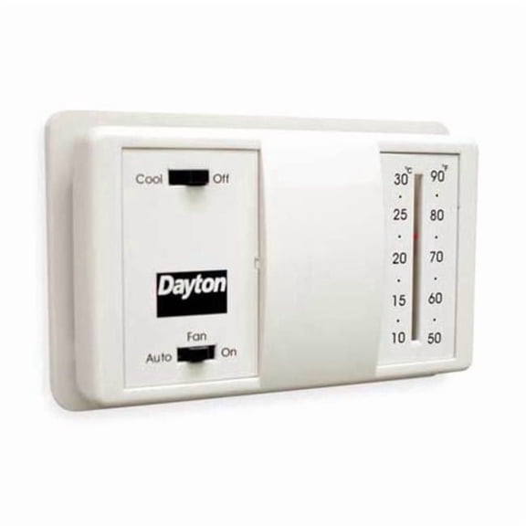 Low Voltage Thermostat, Hardwired, 20/30VAC 4PU46