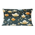 thumbnail image 2 of Designart "Collage Of Scandinavian Botanicals III" Botanical Printed Throw Pillow, 2 of 5