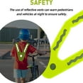 thumbnail image 4 of Baby Safety Vest High-visibility Yellow Reflective Personal Safety Vest Children's High Visibility Vest Children Waistcoat Vest (Green), 4 of 7