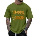 thumbnail image 1 of Tops para hombre, blusas y camisas de manga corta con cuello redondo para hombre, camisetas casuales con estampado de moda para hombre, blusa de manga corta, blusa de poliéster para hombre., 1 of 5