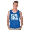 thumbnail image 3 of Worlds Okayest Grandpa Funny Tank Top Sleeveless Tee Men Brisco Brands S, 3 of 5