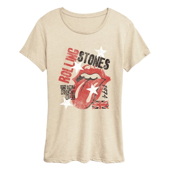 Rolling Stones - Only Rock Roll - Women's Short Sleeve Graphic T-Shirt