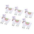 thumbnail image 4 of 6 Pcs Iron On Patches Colorful Embroidered Cloth Patch Sewing Cotton Stickers With Cute Animal Pattern For Clothing Repair Badge Decor Gift, 4 of 8