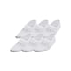 thumbnail image 1 of Calcetines Under Armour Breathe Lite para mujer, paquete de 6, blancos, 1 of 4