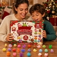 thumbnail image 4 of 24-Piece Collectible Dumpling Squishy Advent Calendar, Slow Rising Squeeze Toys, Perfect for Christmas Gifts & Home Festive Display, 4 of 5