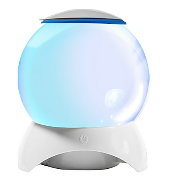 Milue Clear Sphere Jellyfish Tanks with LED and Pumping for Home Office