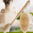 thumbnail image 3 of Cepillo Corporal En Seco Cerdas Naturales UNIVERSOENLINEA.COM Mango Removible, 3 of 10