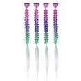 thumbnail image 3 of SEGO Colored Highlights Clip in Hair Extensions Heat-Resistant Synthetic Braids Hair For Party, 3 of 4
