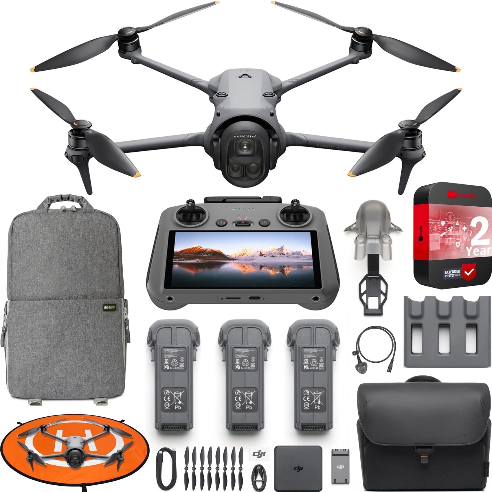 DJI, Drone, Mavic 4 Pro with 512GB Creator Combo, Nightscape 