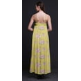 thumbnail image 3 of Bimba Rayon Floral Womens Long Casual Dress Spaghetti Strap Summer Maxi Sundress-XX-Large, 3 of 4